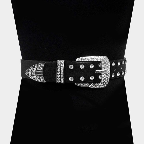 Crystal- 38" Plus size Belt new - Picture 1 of 2